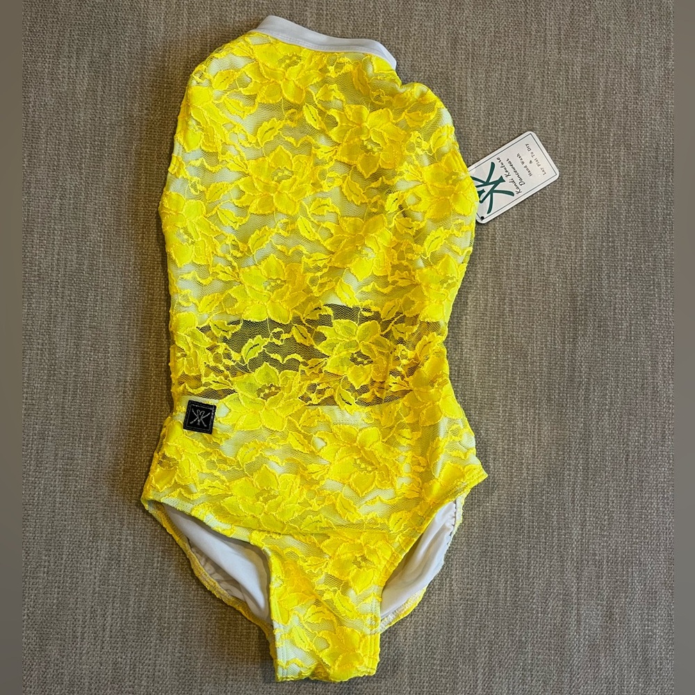Yellow Kandi Kouture Leotard